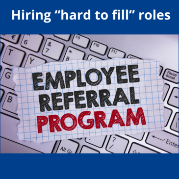 Hiring “hard to fill” roles